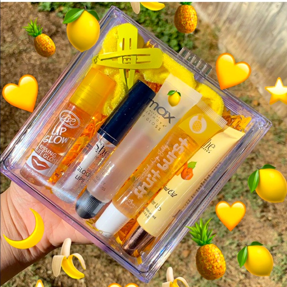 Yellow Lip Gloss Vault Bundle